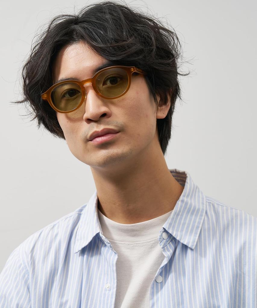 [Zoff] Boston-style sunglasses (brown (clear)) JOURNAL STANDARD relume  Journal Standard Relume UV protection Sun protection Men's and women's