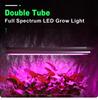 LED plant growth light T5 double branch succulent plant supplement light indoor greenhouse flowers and fruits
