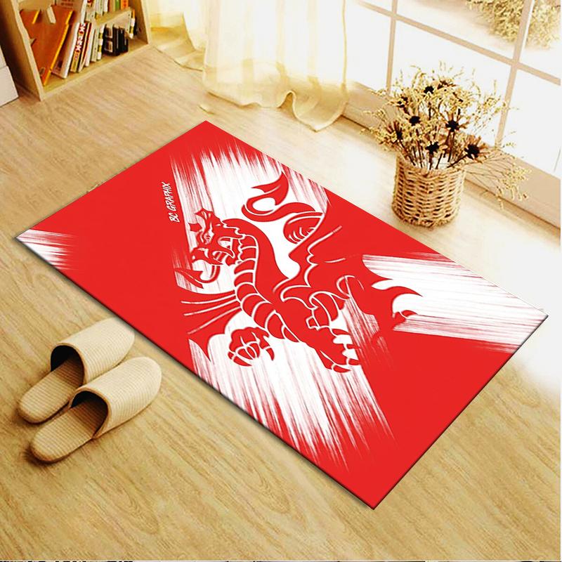 Y Ddraig Goch Carpet Rug For Living Room Bedroom Home Sofa Decorationkids Play Nonslip Floor Mat
