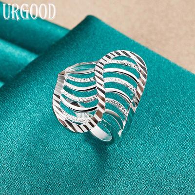 Ciondolo Anello Gioielli in Argento Sterling 925