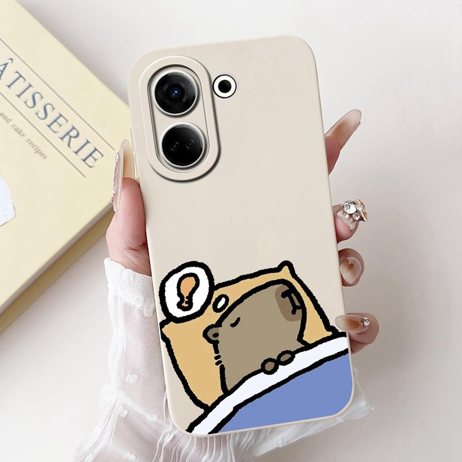 For Tecno Camon 20 Pro 5G Case CK8n Cute Animals Cartoon Cover Soft TPU Phone Case For Tecno Camon 20 Premier Camon20 Pro Bumper