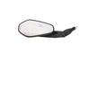 1 Pair of Motorcycle Folding Rearview Mirror Left Right Replacement Supplies Flexible 360 Degree Rotatable