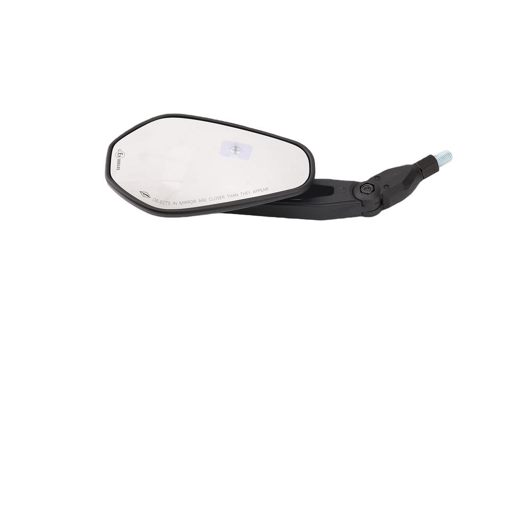 1 Pair of Motorcycle Folding Rearview Mirror Left Right Replacement Supplies Flexible 360 Degree Rotatable
