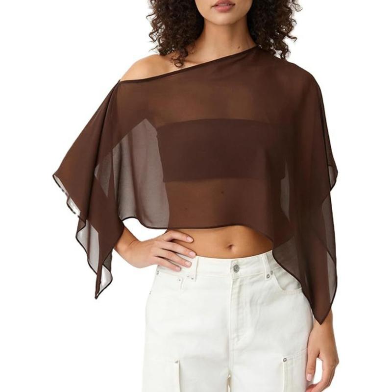 Leggero Sciarpa in Chiffon Con Protezione Solare UPF30+ Per Donne Estate Spiaggia Vacanza E Pendolarismo Quotidiano