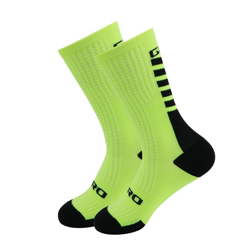 Oddychające, odporne na zapachy, letnie skarpety sportowe do połowy łydki na rower, do biegania i do koszykówki