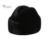 Gorro Acogedor de Invierno para Hombre Color Sólido Piel Sintética Engrosado Cálido Felpa Resistente al Frío y al Viento Accesorios de Moda para Exteriores Gorro
