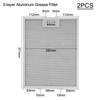 Maintain Range Hood Metal Mesh Extractor Range Hood Grease Filters Compatible With Most Brands Easy Installation
