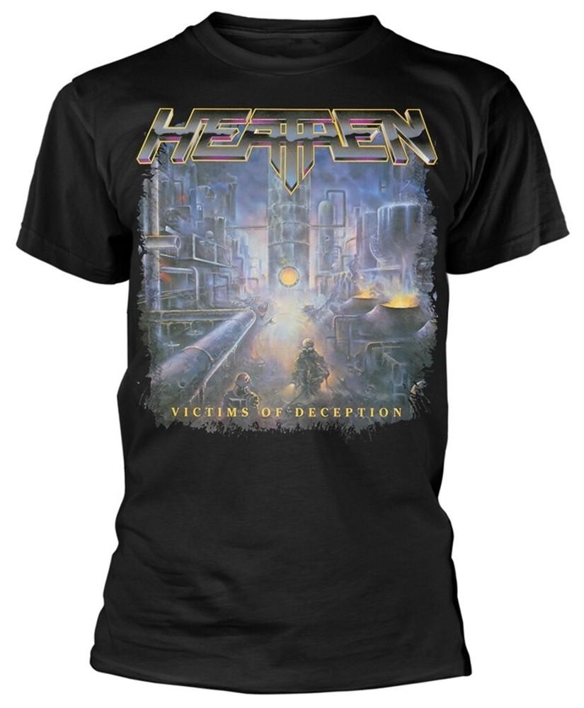 Heathen Victims Of Deception Black T-Shirt