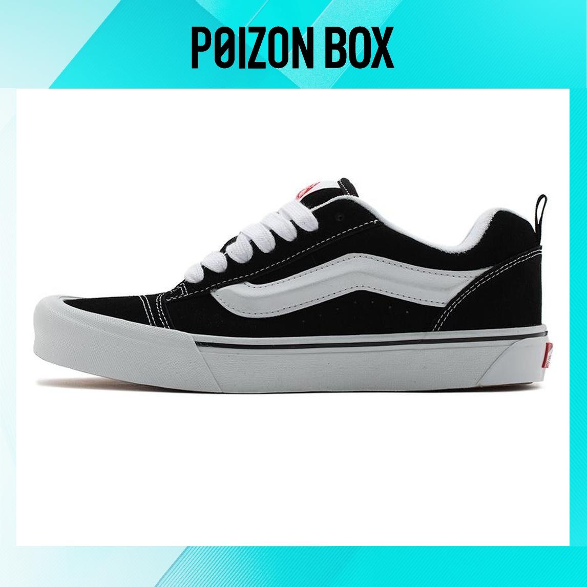 

Vans Кроссовки унисекс Knu Skool Black White