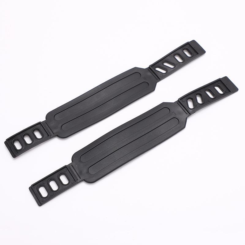 Bike Pedal Replacement Accessories 1 Pair Adjustable Rubber Strap Wear-Resistant Cycling Parts for Cruiser Bikes Beach Riding