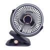 Desk Fan with Clamp and Light Quiet Battery Operated Portable Small USB Desk Fan for Bedroom Office