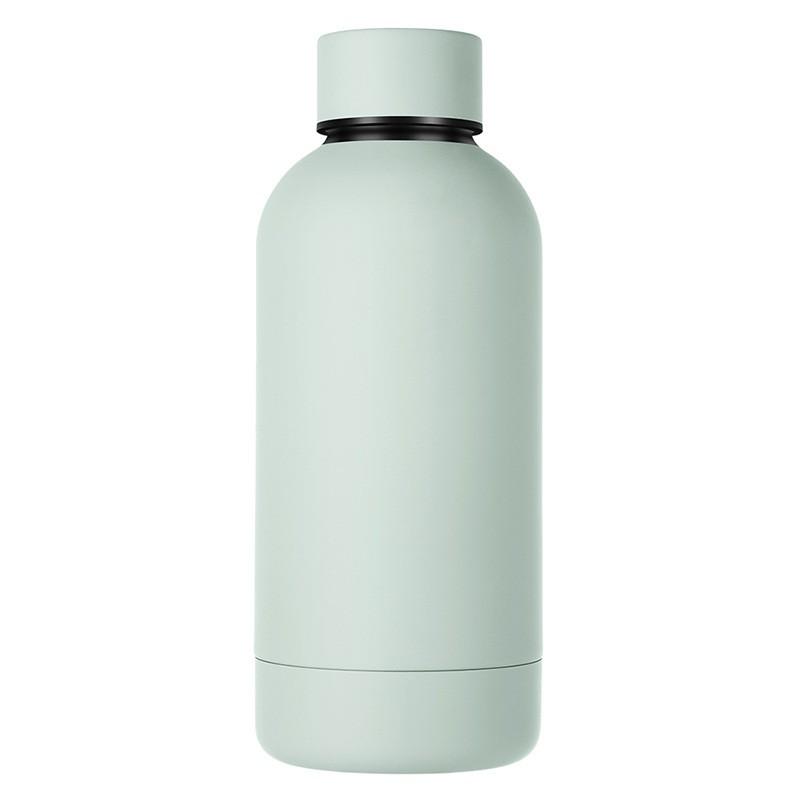 350ml Double Wall Stainless Steel Vacuum Insulated Travel Mug Mini Water Bottle Office Gym Car