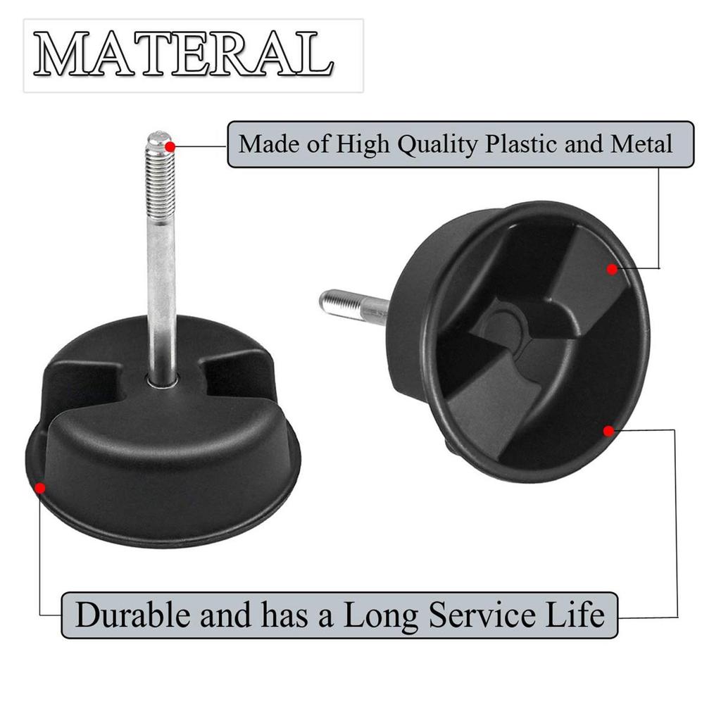 2piece High Performance Mounting Screw Knobs For Jeep JK Easy To And Anti-corrosion Advanced