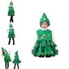 Christmas Tree Costume For Kids And Adults Authentic Striped Outfit For Cosplay