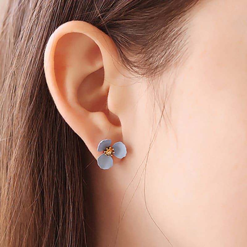 Dana Burton Mini Charlotte Floral Earrings