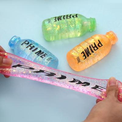 Tabas Miękka Aurora Maltodekstryna Squishy Butelka na Napój Zabawka do Ściskania Fidget Squish Zabawa Uwalnianie od Stresu Reduktor Lęku Prezent