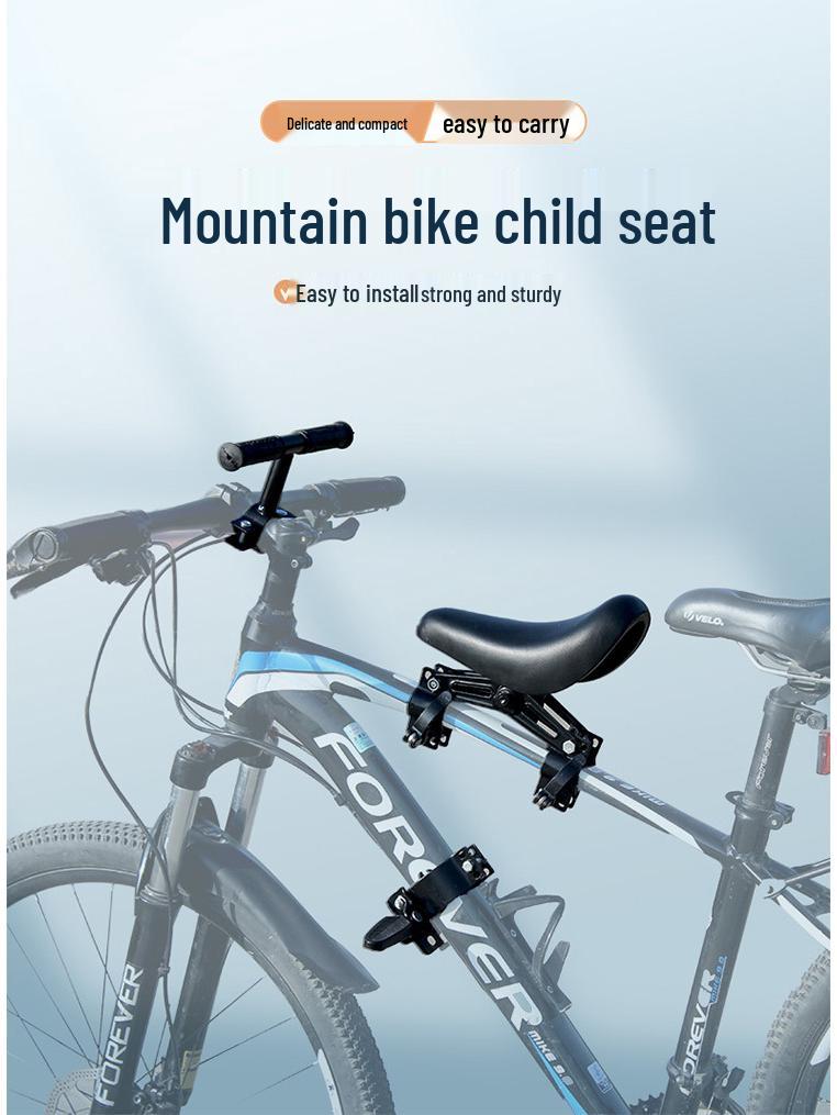 Bicycle Child Seat for Mountain Bikes - Outdoor Parent-Child Rack