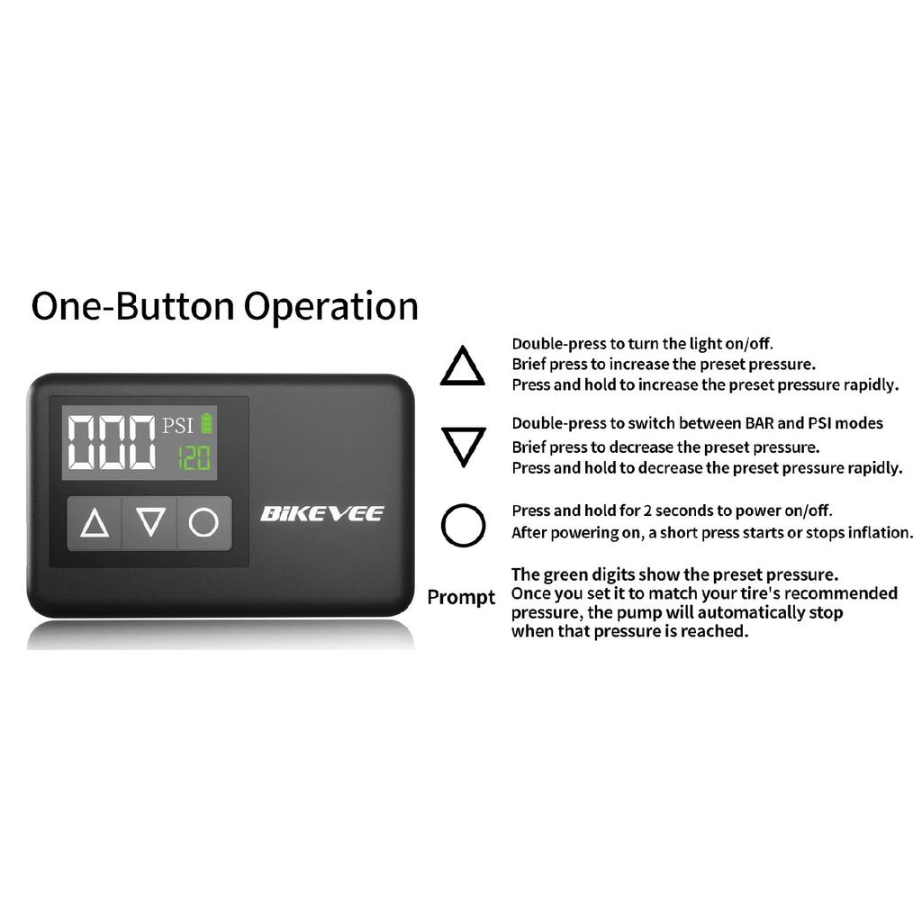 Outdoor Portable Mini Wireless Inflation Pump Electric Intelligent Digital Display Tire Inflator For Car Motorcycle Bicycle