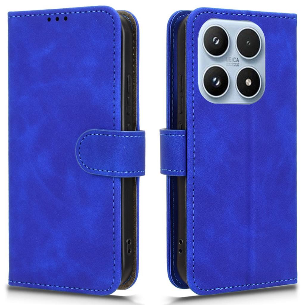 For Xiaomi 17 Leather Case Skin Feel Anti Drop Wallet Flip Phone Cover