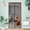 2026 Upgraded Magnetic Screen Door Mesh - Heavy Duty Magic Door Screen Closure with Magnets for Sliding, Patio, French Kid and Pet Friendly