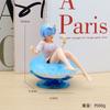 Anime Girl Figure Bundle, Elaina Rem Miku Anime Collectible Model, Car Dashboard Decor Gift