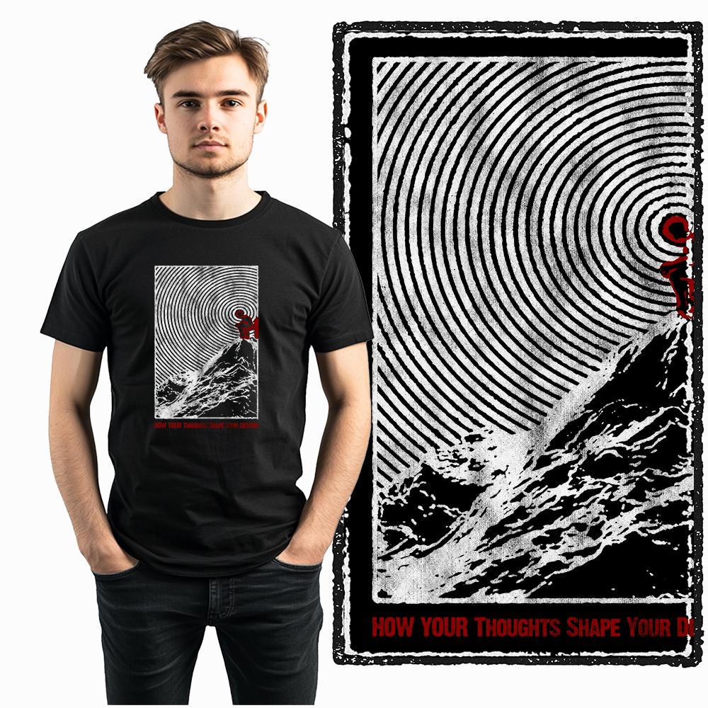 Coolmind ZF002 Exclusive Graphic Print Cool Men T Shirt Unisex Funny Big Size Men Tshirt Cool Tee Shirt Unisex