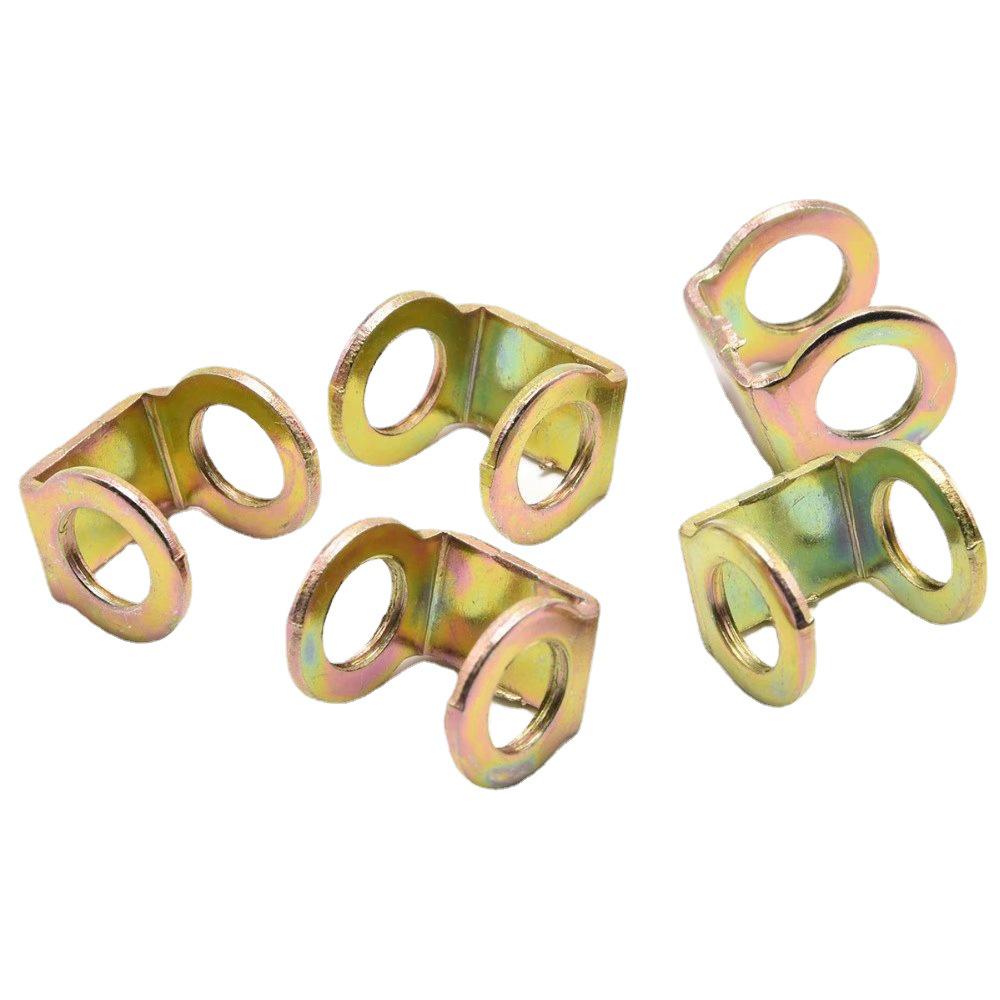 Customizable Tin Plate I-Beam Lamp Connector Nut