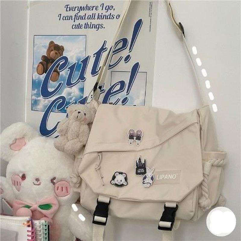 Taška přes rameno Japonská retro taška Messenger taška Student Messenger Bag