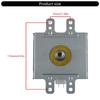 Easy Install 2M319H 1000W Magnetron For Microwaves Offering Improved Cooking Efficiency Consistent Heating Performances