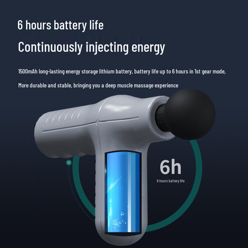 Mini Portable Rechargeable Fascial Massager Gun for Muscle Relaxation