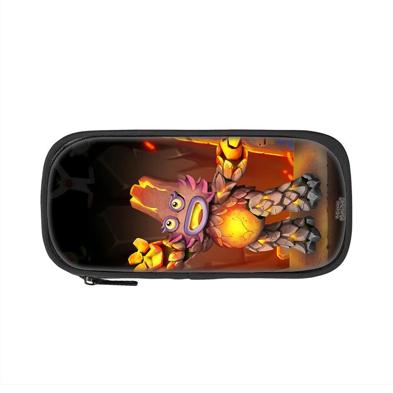 My Singing Monsters Pen Case Game Cartoon Print Large Capacity New Kindergarten Elementary School Boys and Girls