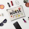 Medical Nurse Day Linen Bag Waterproof Zipper Organizer For Women