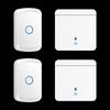 Wireless Smart Remote Doorbell with Long-Range Button and Large Panel Switch