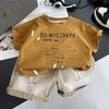 Jungen Sommerkleidungssets Kinder Freizeit T-Shirts + Shorts 2er-Set Sportanzug für Baby Trainingsanzüge Kinder Kurze Outfits