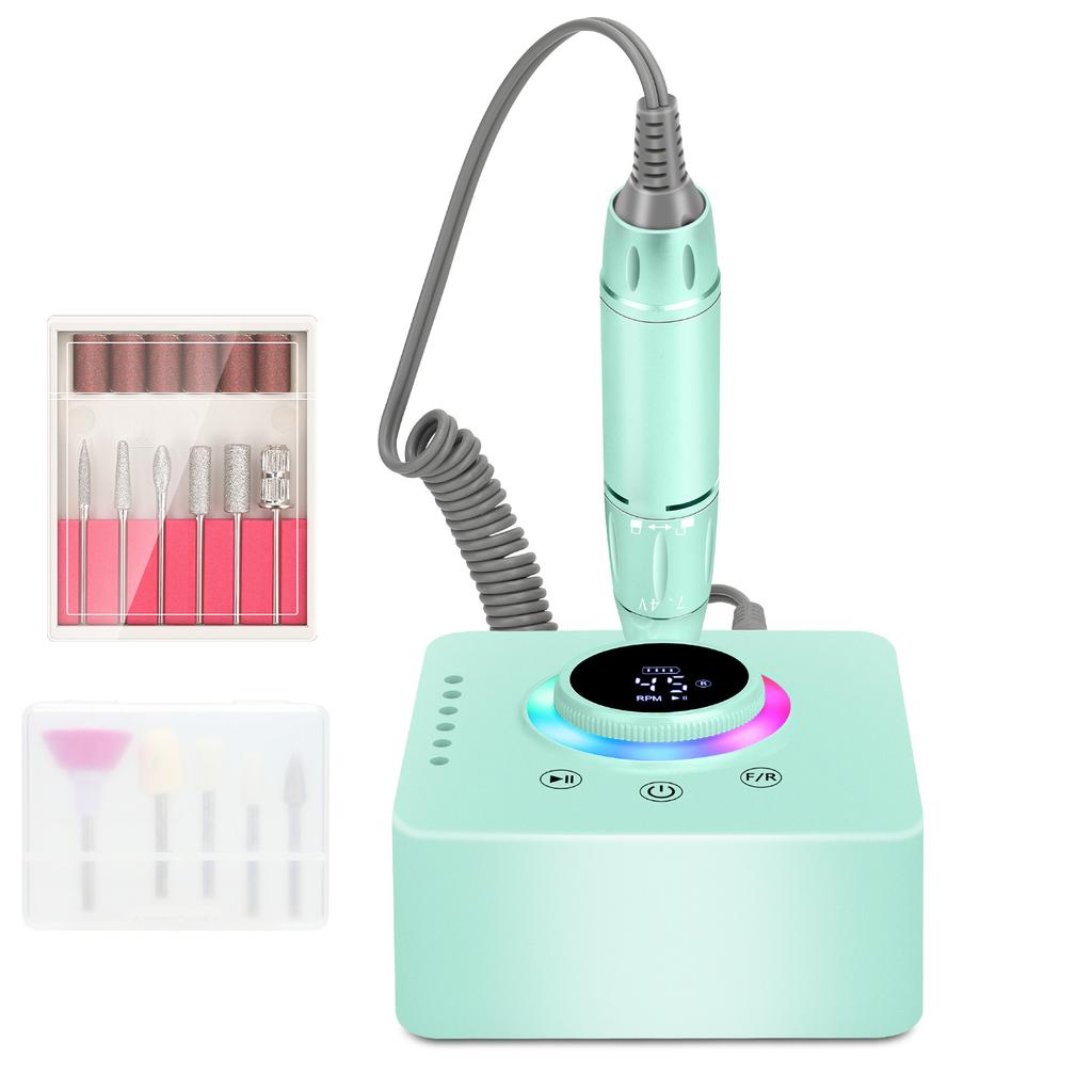 Professional manicure pedicure machine set: S02 desktop electric, USB port