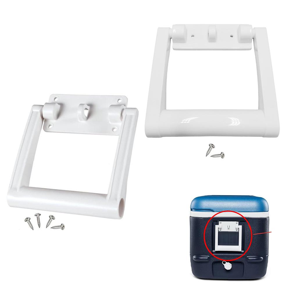For Igloo Cooler Replacement Handles 4 Pack Kit for 25 72 Quart Models Includes Hinges and Screws for Long Lasting Handle Fix