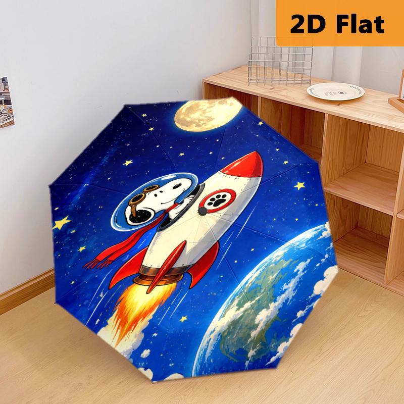 1pc Snoopy umbrella Portable 8-rib structure suitable for all seasons, home, travel, outdoor umbrella
