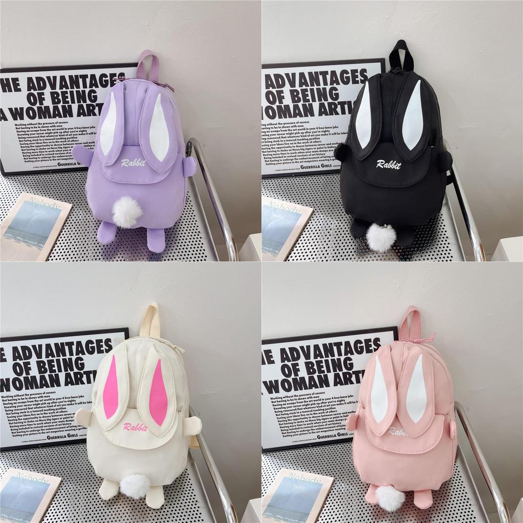 Cartoon Bunny Kids Backpack With Lightweight Insulation For Preschool Girls And Boys