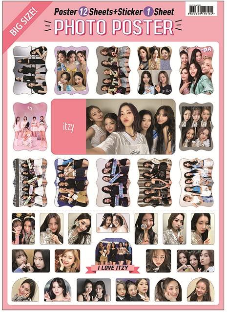 ITZY Goods 12 Posters + 1 Sticker Set (ITZY) PO