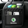 VMAD6 Car Storage Bag Multi-function Seat Back Storage Pocket Suspension for Skoda Octavia A5 A7 Fabia Superb Kamiq Rapid Yeti Citigo