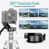 Tête panoramique 360° - koolehaoda - aluminium t6 - charge max 12 kg - plaque à dégagement rapide