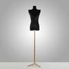 Korean Style Black Off-Shoulder Women's Half Body Mannequin with Right Angle Shoulder and Full Body Display Stand