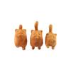 Cute Wooden Cat Statue Hand-carved Animal Figurine Cat Ornament Cat Sculpture  Kids Gifts