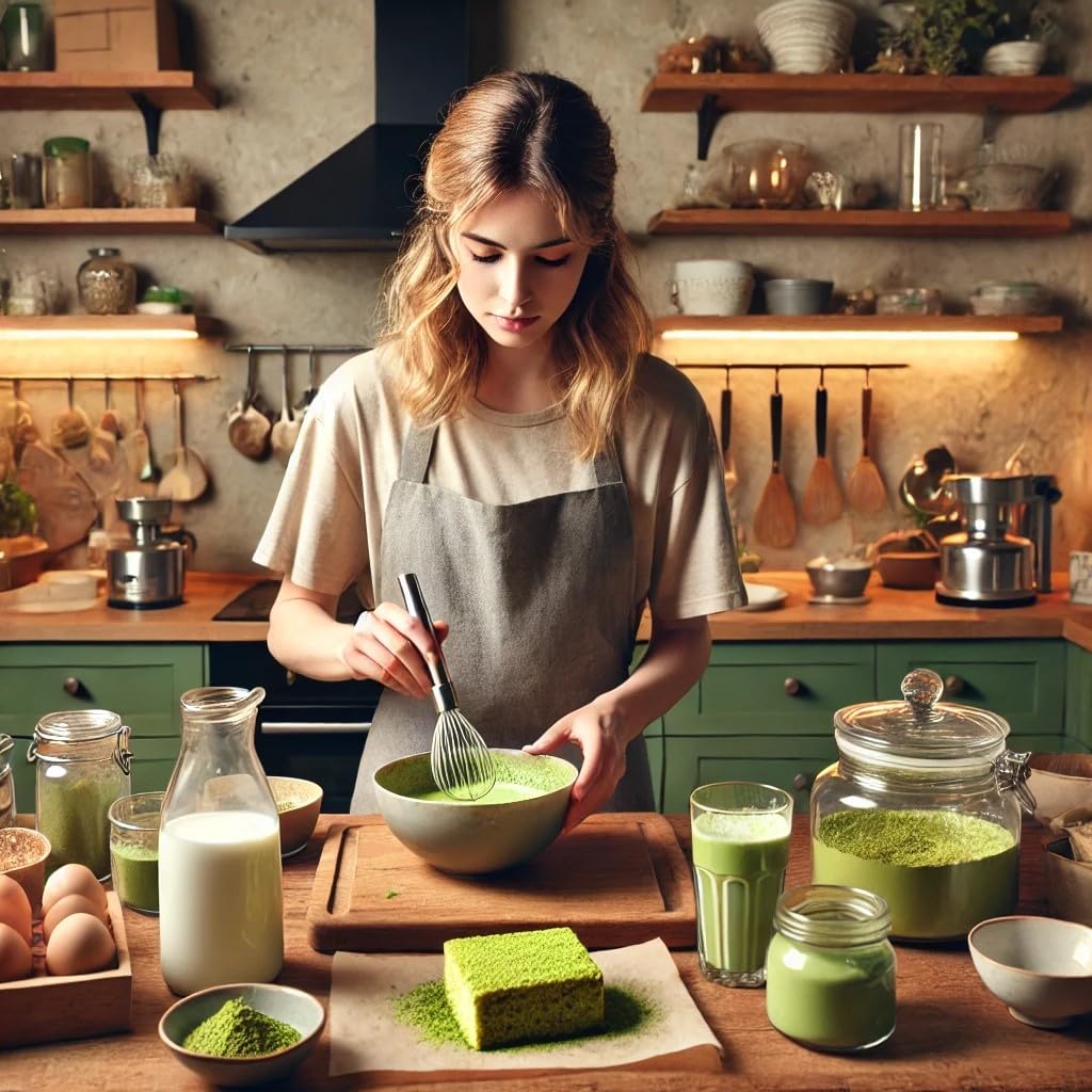 Nakamura Kakegawa from Kakegawa Tea Single with Measuring for Matcha Light and Sweets Making Koryokuen's "Marunaka Matcha" House, 100% Kakegawa-grown