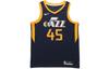 NBA Basketball Jersey Men's University Dark Blue/Sun Yellow CW3683-426