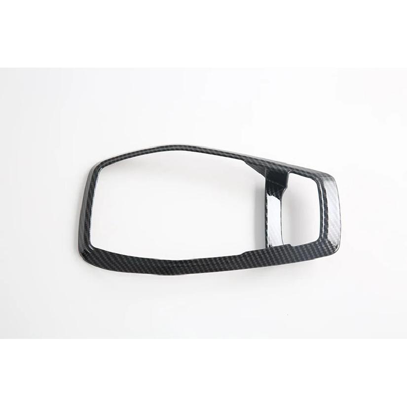 For MG 5 MG5 2025 2026 Car Accessories Carbon Fiber Style Gear Shift Panel Center Console Cover Trim Frame