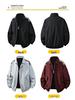 Veste tendance style coréen à revers trois rayures: Vêtements d'extérieur décontractés, coupe-vent et résistants à l'usure pour le printemps et l'automne