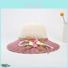 Summer Straw Hat For Women With Large Brim Sun Protection And Breathable Design