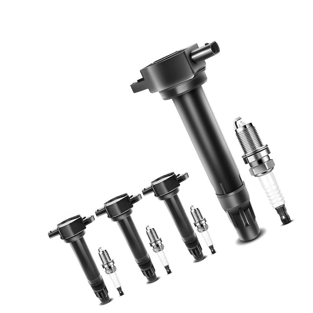 Iridium Spark Plugs & UF5574 Ignition Coil Set for 07-17 Jeep Patriot