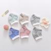 Autumn 100% Cotton  Breathable Mesh Anti-Slip Silicone Grip Baby Crawling & Sports Knee Pads